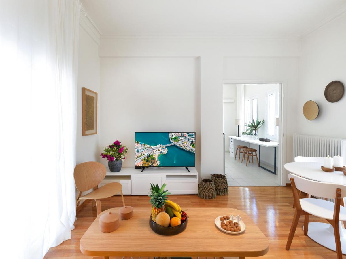 Modern Penthouse Overlooking Halkis Chalkís 外观 照片