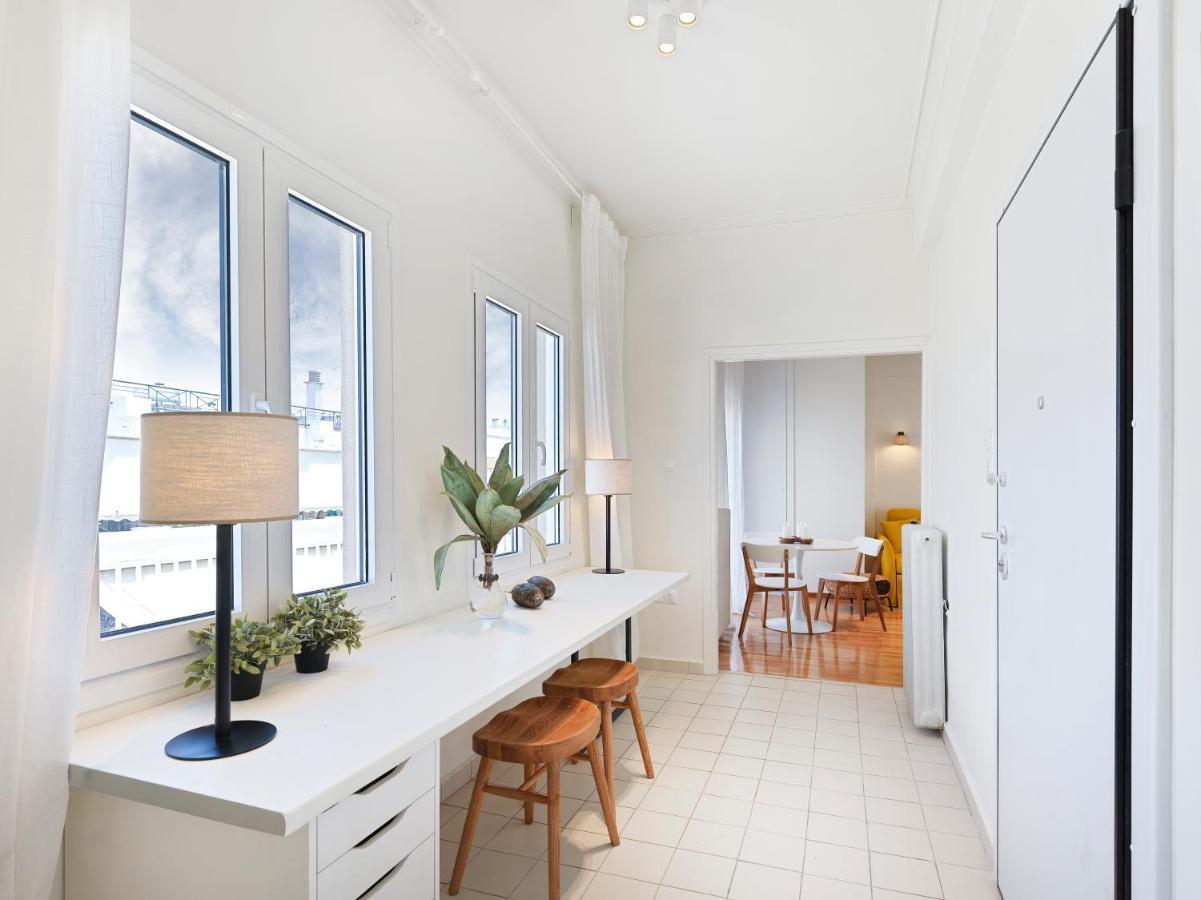 Modern Penthouse Overlooking Halkis Chalkís 外观 照片
