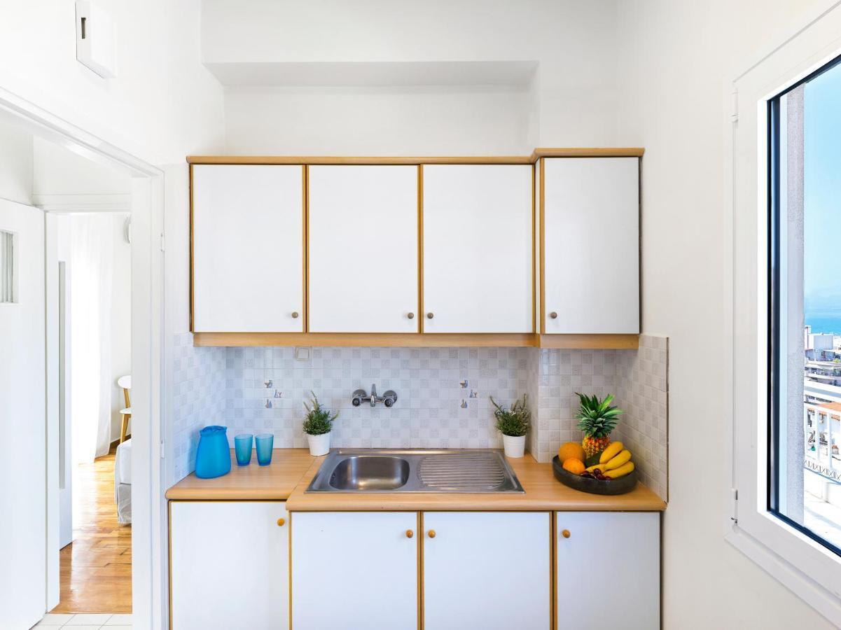 Modern Penthouse Overlooking Halkis Chalkís 外观 照片